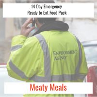 14 Day Ready to Eat  Emergency Food Pack Meaty